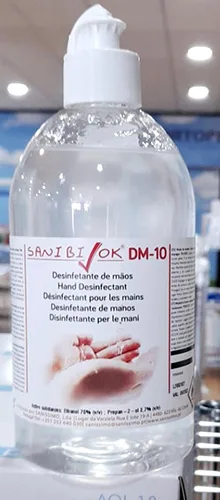 Disinfettante per le mani «Desinfetante de mãos (Hand disinfectant)» — foto 2 dell'alert A12/01170/21
