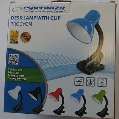 Lampada da scrivania «Desk lamp with clip» — foto 4 dell'alert A12/02111/24