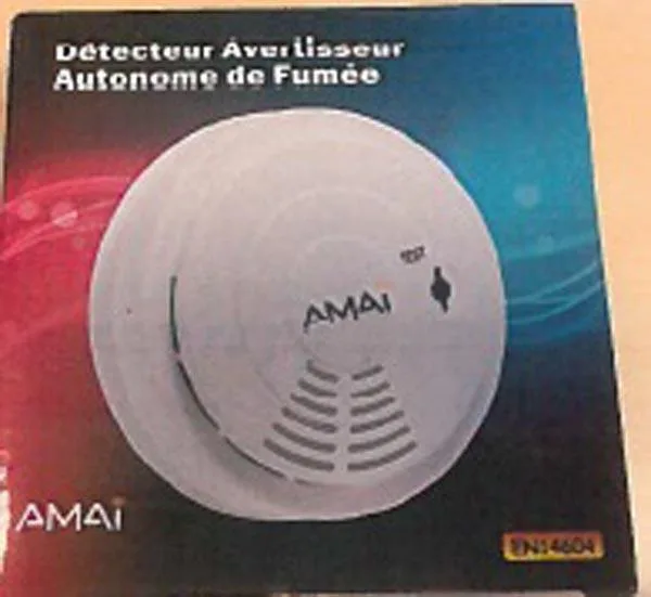 Rilevatore di fumo «Détecteur Avertisseur Autonome de Fumée» (AMAI)