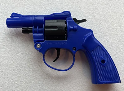 Pistola giocattolo «DETECTIVES PLASTIC REVOLVER CAP GUN TOY» (Smiffys)
