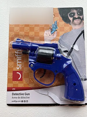 Pistola giocattolo «DETECTIVES PLASTIC REVOLVER CAP GUN TOY» — foto 2 dell'alert A12/00488/23