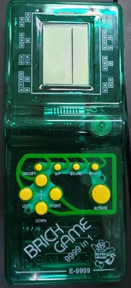 Giocattolo a batteria «Dětská hra Brick Game 9999»