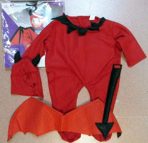 Costume di fantasia «Diablillo Bebe ('small baby devil')» (MY OTHER ME)