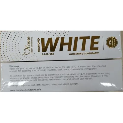 Dentifricio «DIAMOND WHITE» — foto 1 dell'alert SR/01136/25