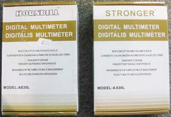 Multimetro digitale «Digital Multimeter/ Digitális Multiméter» — foto 3 dell'alert A11/0110/15