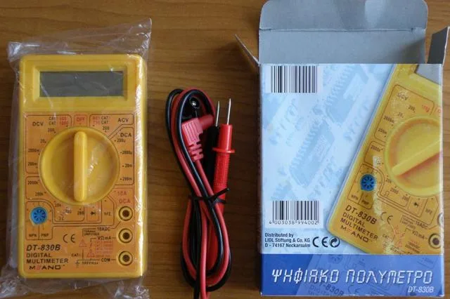 Multimetro «ΨΗΦΙΑΚΟ ΠΟΛΥΜΕΤΡΟ ("Digital Multimeter")» — foto 3 dell'alert A12/1565/13