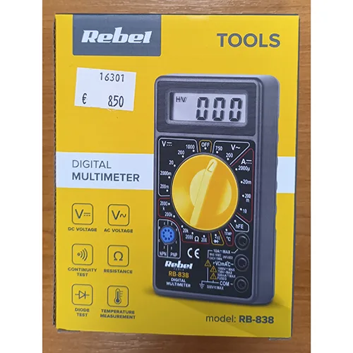 Multimetro digitale «Digital multimeter» — foto 3 dell'alert A12/02049/24