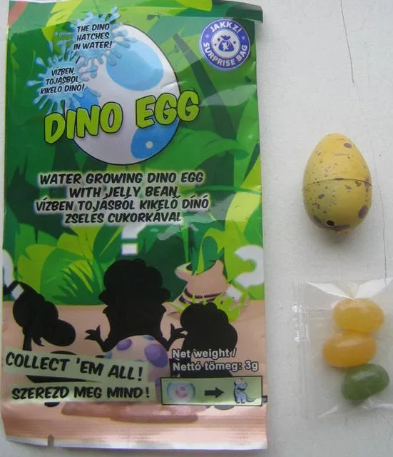 Giocattolo in espansione con dolci «Dino egg» — foto 2 dell'alert A12/1166/14