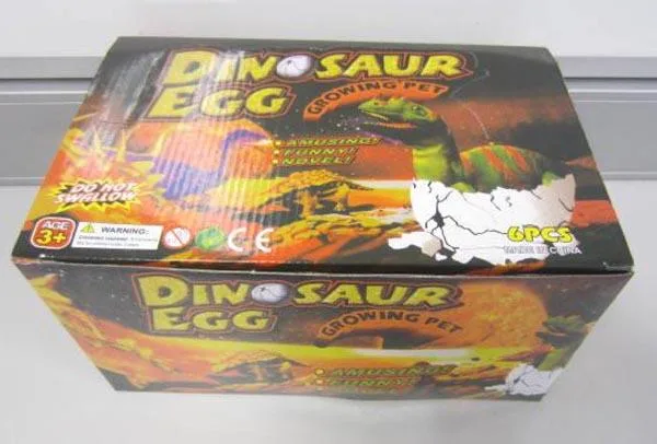 Giocattolo espandibile «Dinosaur Egg - Growing Pet» — foto 3 dell'alert A12/1418/16