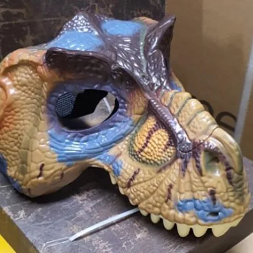 Maschera per bambini «Dinosaur Helmet» (Zhong Jie Ming Toys)