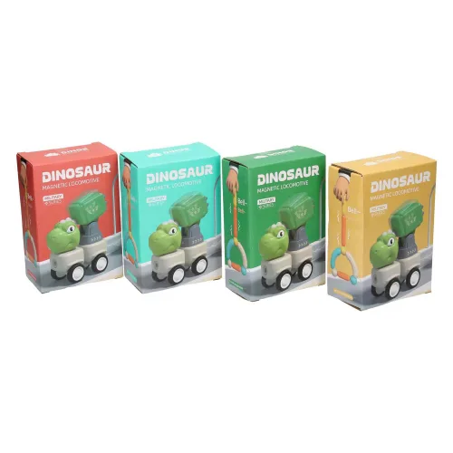 Giocattolo magnetico «DINOSAUR MAGNETIC LOCOMOTIVE» (Big Tree Toys)