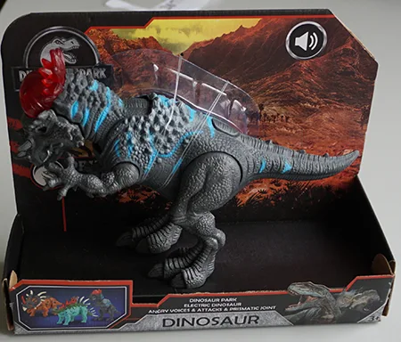 Giocattolo di plastica «Dinosaur Park Electric Dinosaur»