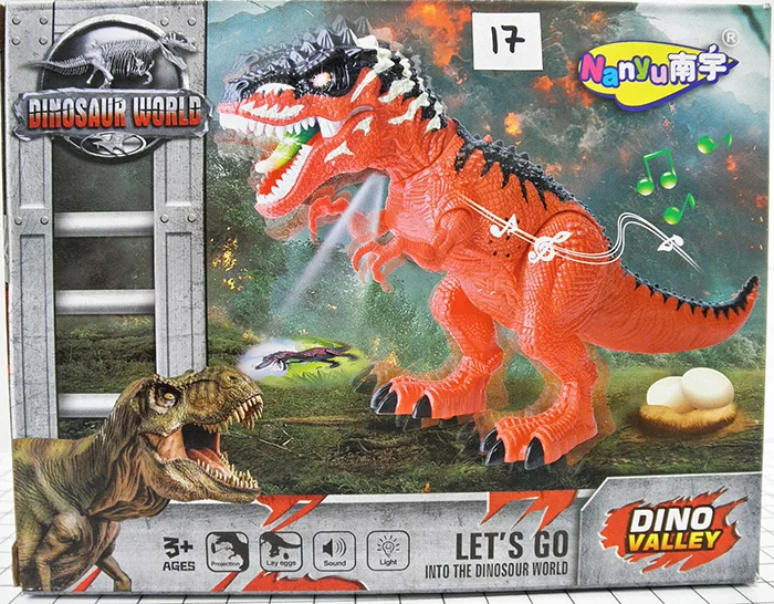 Dinosauro giocattolo di plastica «DINOSAUR WORLD» (NANYU)