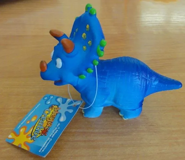 Dinosauro giocattolo «Dinozaur gumowy [Rubber dinosaur]» (Mega Creative)
