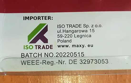 Attacco per frese a spazzole «Disc for brush cutters; Blade for brush cutter - 6 blades» — foto 3 dell'alert A12/02468/23
