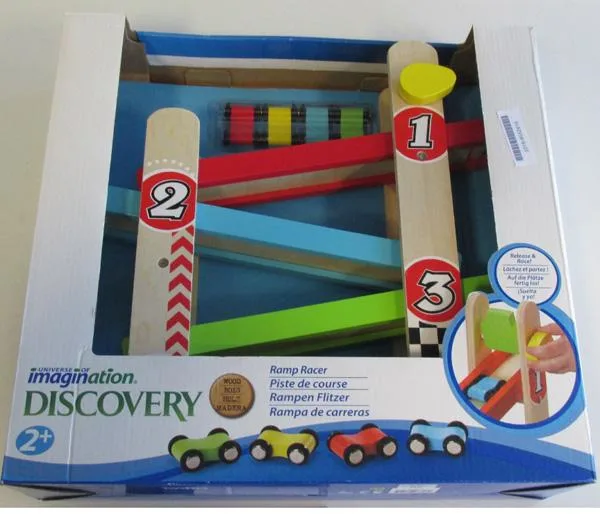 Giocattolo di legno «Discovery Ramp Racer» (Universe of imagination)