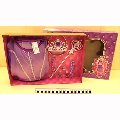 Costume da abito fantasia «Disfraz infantil de princesa» (One Two Fun)
