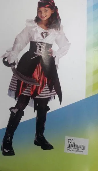 Costume di fantasia-vestito «DISFRAZ NINA PIRATA» — foto 3 dell'alert A12/0596/18