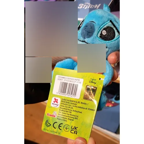 Portachiavi «Disney Stitch bagclip» — foto 2 dell'alert OR/00140/25