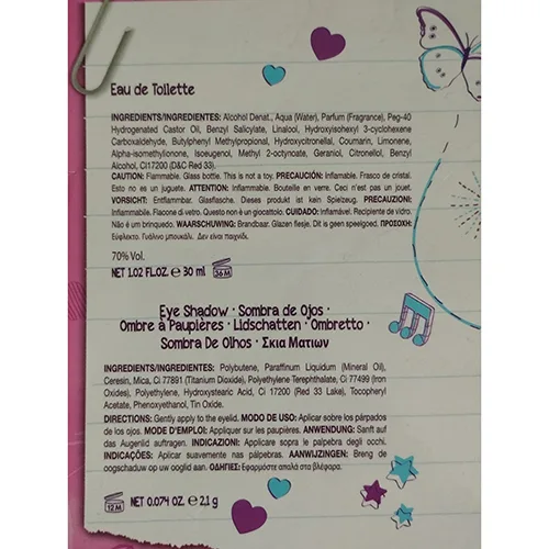 Set di cosmetici «Disney Violetta» — foto 2 dell'alert SR/00142/25