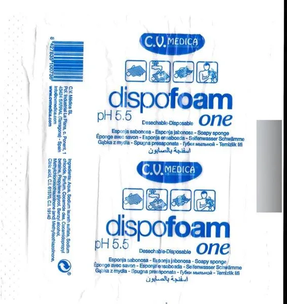 Spugne di sapone «dispofoam one - Soapy Sponge» — foto 1 dell'alert A12/1512/17