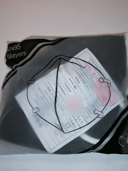 Maschera filtro antiparticolato «Disposable anti particle respirator»