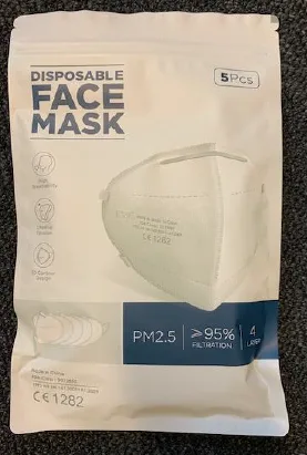Maschera filtro particella «Disposable Face Mask» — foto 2 dell'alert A12/01014/21