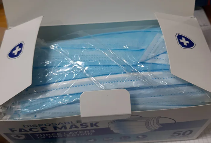 Maschera filtro particella «Disposable face mask» — foto 1 dell'alert A12/01115/20