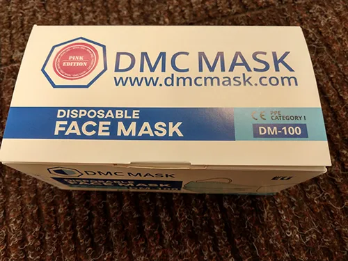 Maschera filtro particella «Disposable face mask» (DMC)