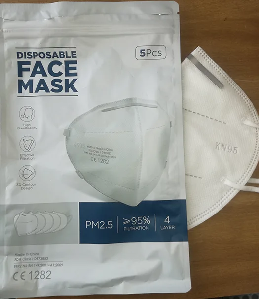 Maschera filtro particella «Disposable FACE MASK» — foto 3 dell'alert INFO/00104/21