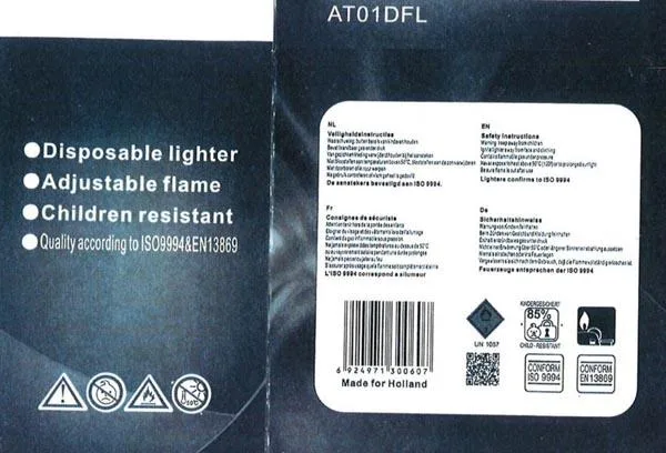 Accendino «Disposable Lighter» — foto 2 dell'alert A12/1483/15