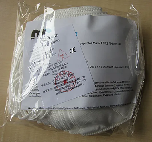 Maschera filtro antiparticolato «Disposable Protection Mask» — foto 1 dell'alert A12/01296/22