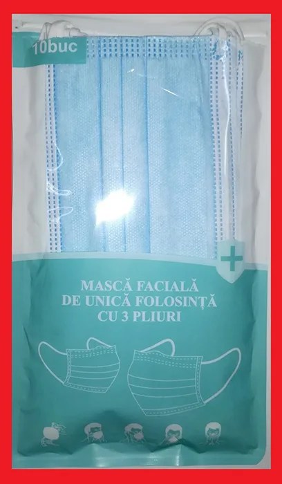 Maschera filtro particella «Disposable Protective Mask» — foto 2 dell'alert INFO/00144/20