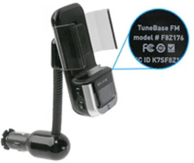 Dispositivo mani libere per lettori musicali personali – Tunebase Direct con mani libere, Tunebase FM con mani libere e Tunebase FM con scansione chiara — foto 3 dell'alert 1651/09