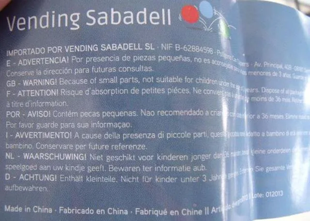 Diabolo con luce «Diver Giro» (Vending Sabadell)