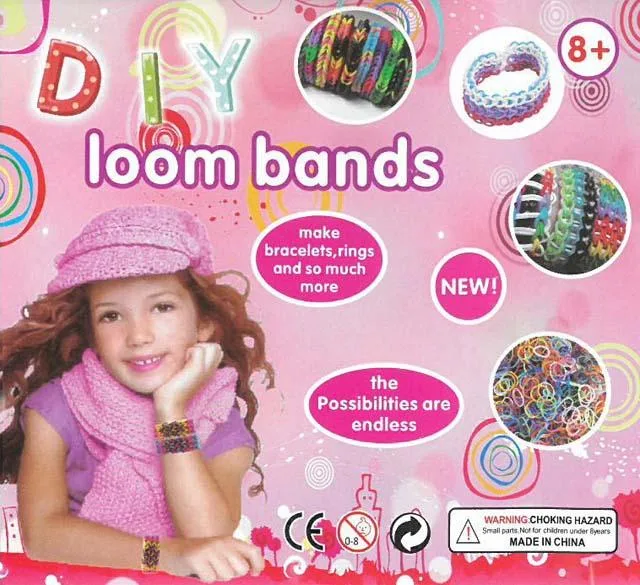 Bande di telai con charms «DIY Loom bands» (Unknown)