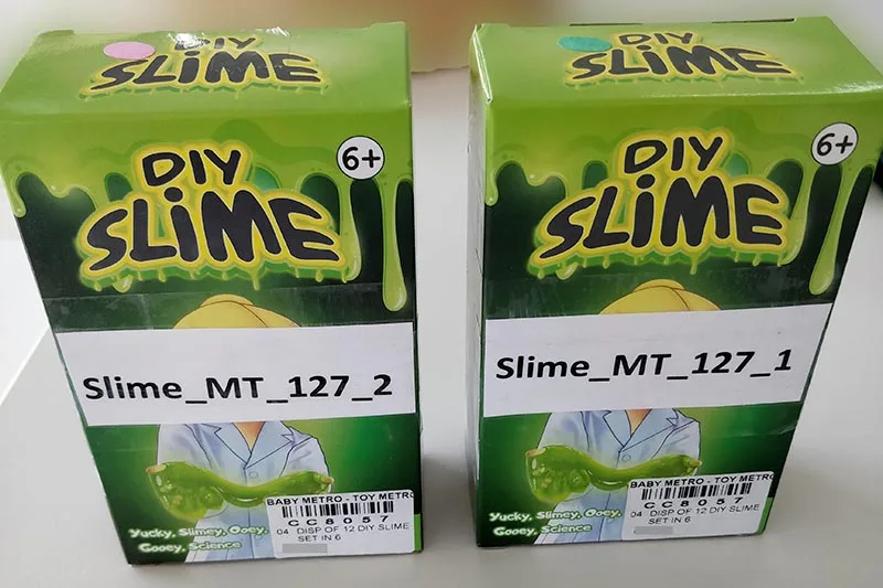 Kit di melma giocattolo «DIY Slime» — foto 3 dell'alert A12/00121/20
