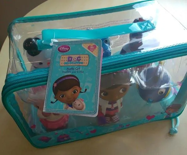 Giocattoli da bagno in plastica «Doc McStuffins Bath Set» — foto 2 dell'alert A12/0508/15