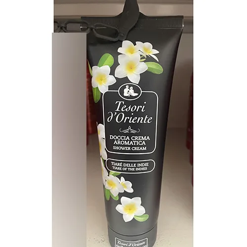 Crema doccia «Doccia crema aromatica - Tiarè delle Indie» (Tesori d'Oriente)