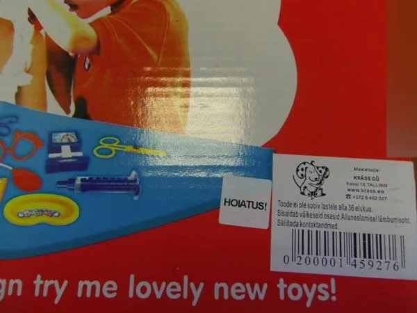Set di gioco medico «Doctor play set» — foto 2 dell'alert A12/1252/16