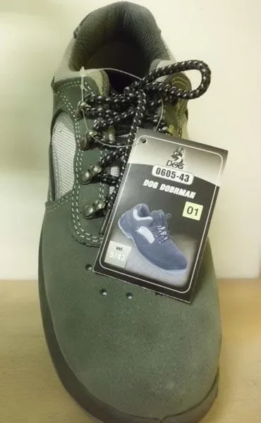 Scarpe da lavoro «Dog dobrman» — foto 2 dell'alert A12/0051/16