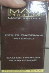 Profumo «Dolci Gabbiani intenso» — foto 3 dell'alert A12/00080/23