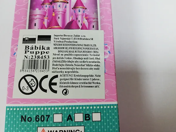 Bambola di plastica «Doll Puppe Pretty Girl» — foto 2 dell'alert A12/00687/23