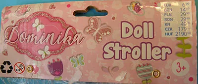 Passeggino giocattolo «Doll Stroller» (Dominika)