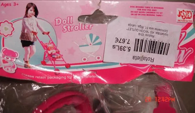 Passeggino giocattolo «Doll Stroller» (KAI YUAN DA TOYS)