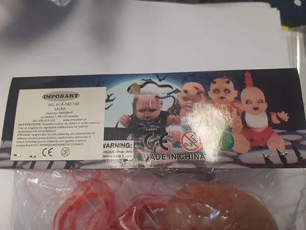 Bambola di plastica «Doll „Terrorist doll“» — foto 2 dell'alert A12/01632/21