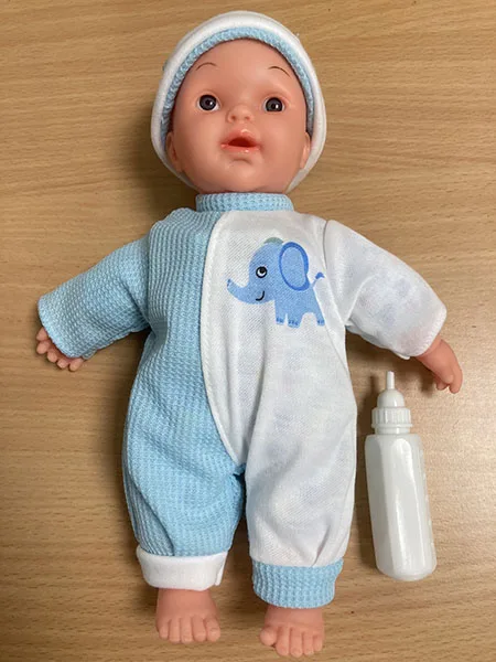Bambola del bambino «DOLL w 4 SOUNDS AND MILK BOTTLE» — foto 2 dell'alert A12/01624/21