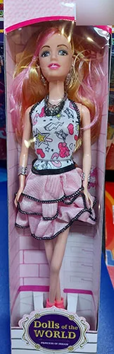 Bambola di plastica «Dolls of the World / Style in girl»