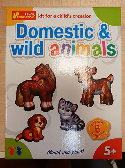 Giocattolo magnetico «Domestic & wild animals» — foto 2 dell'alert A12/01086/21