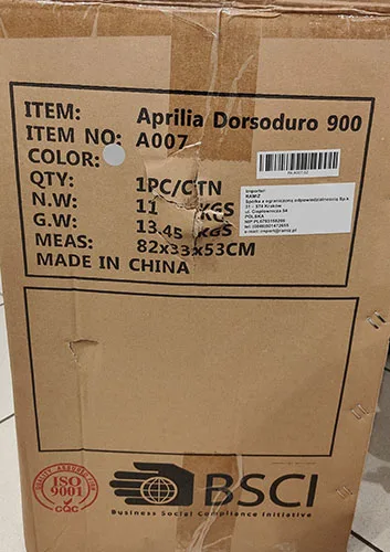 Motocicletta giocattolo «Dorsoduro 900» — foto 3 dell'alert A11/00126/23
